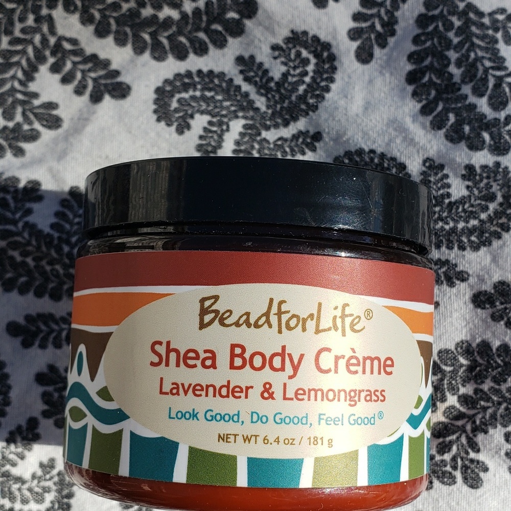 Shea Butter Creme Lavendar & Lemongrass 6.4 oz